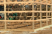 home images pole barn footings in crushed rock pole barn footings in 
