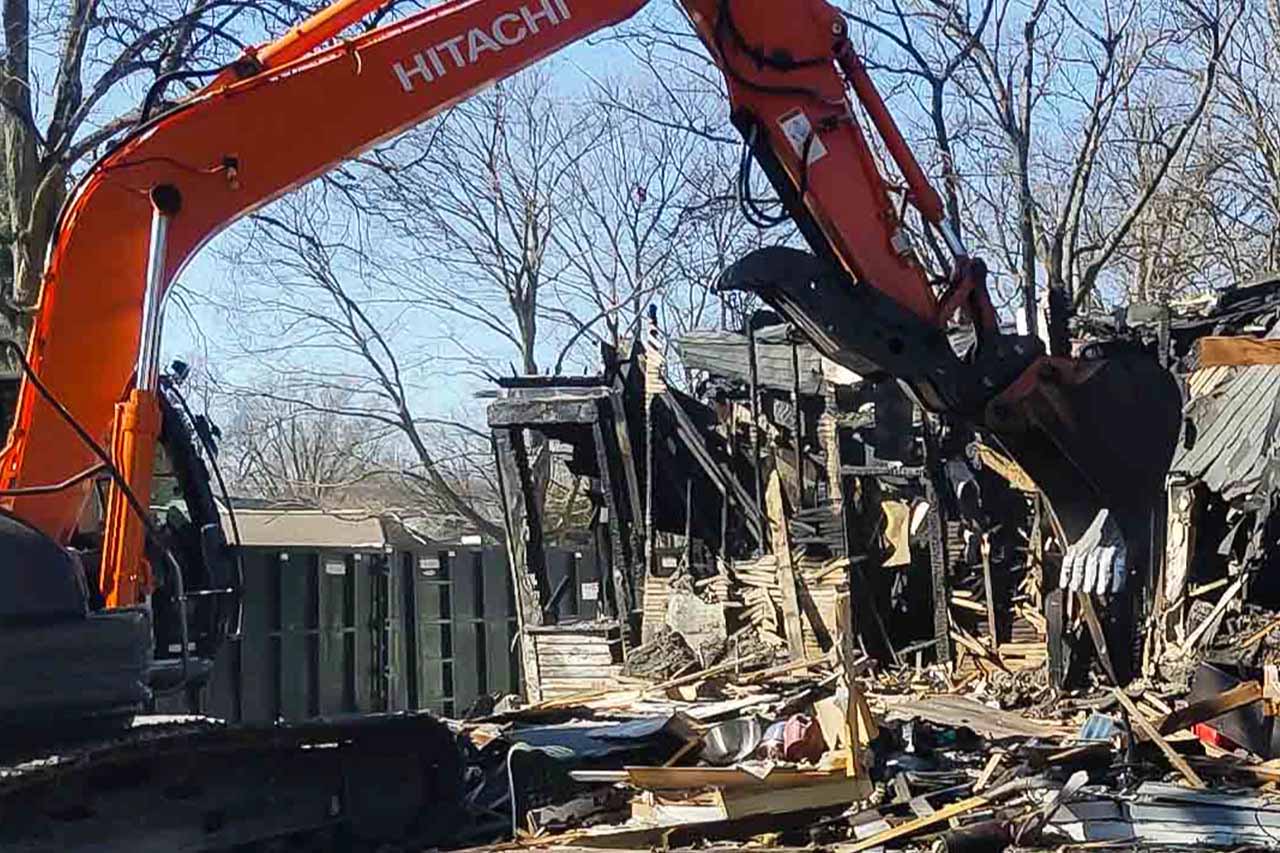 Cover's Construction | Demolition & Clean-Up | House Site